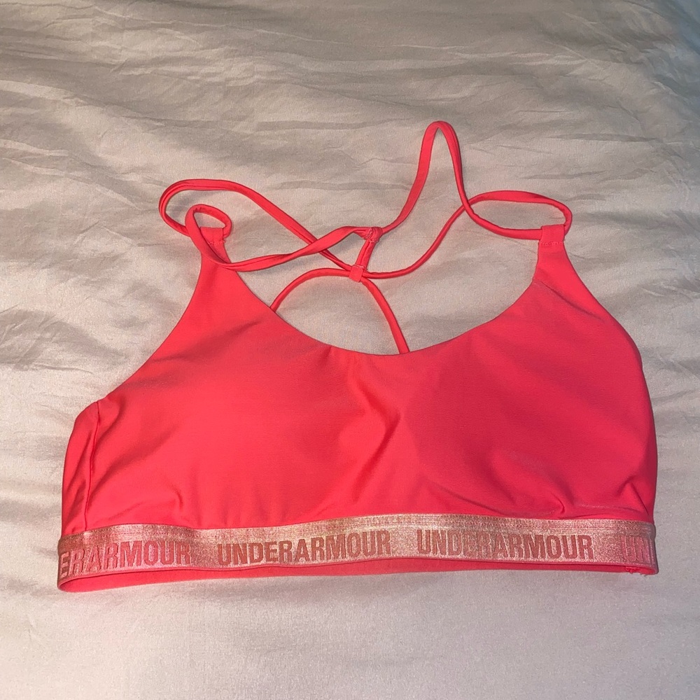 Under Armour Pink Sports Bra